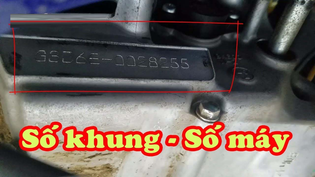 số khung - số máy