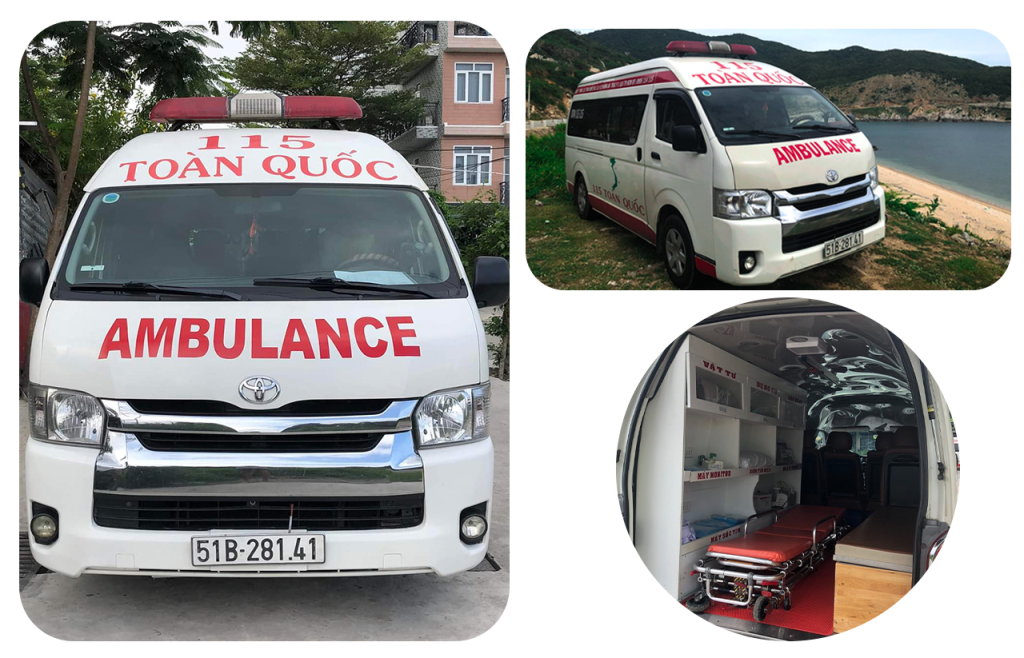dịch vụ vận chuyển xe cứu thương
