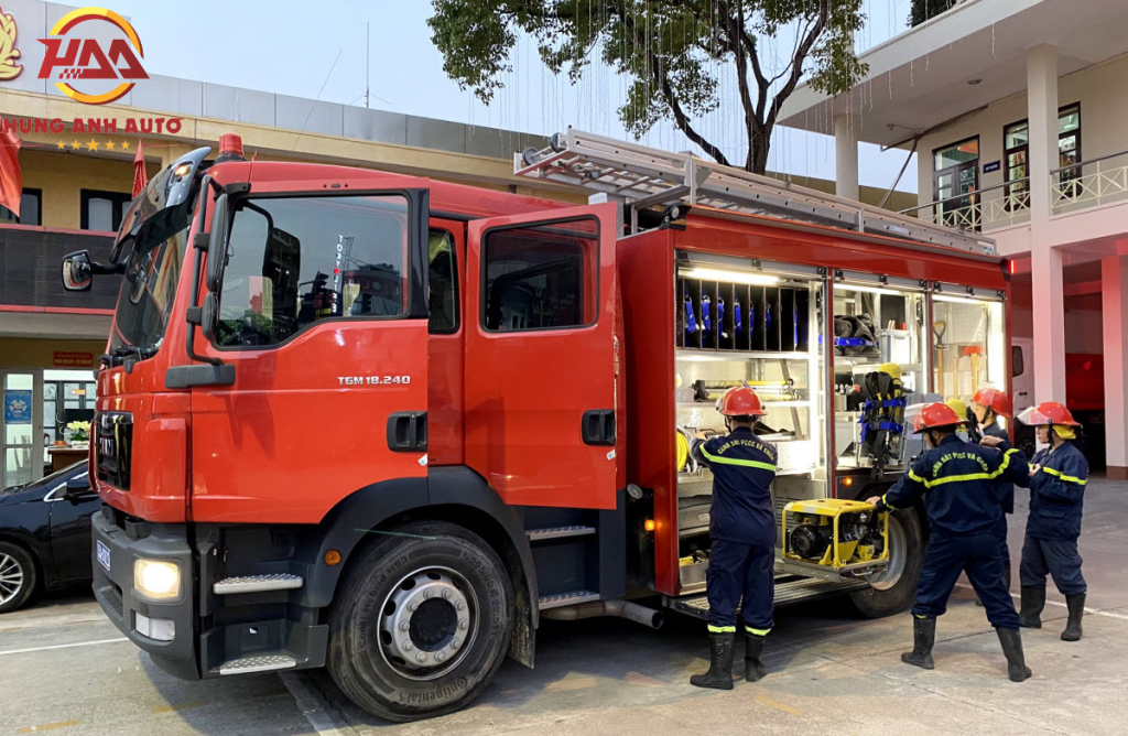 dịch vụ vận chuyển xe chữa cháy
