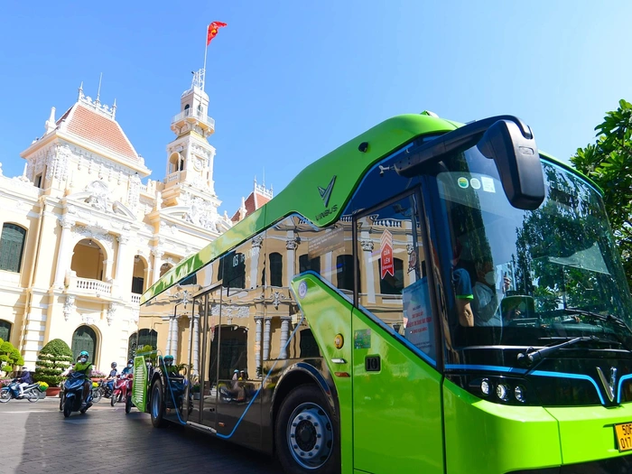 dịch vụ vận chuyển xe buýt điện