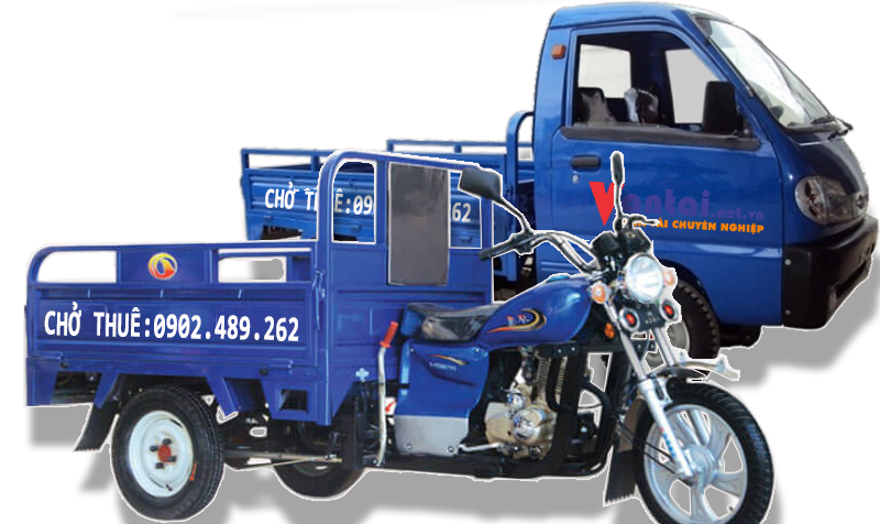 dịch vụ vận chuyển xe ba gác