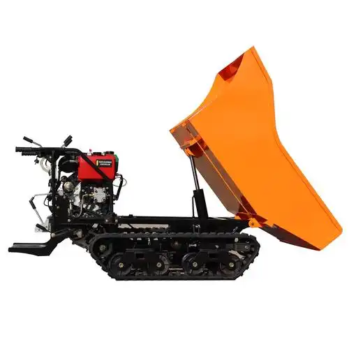 xe bánh xích động cơ dầu