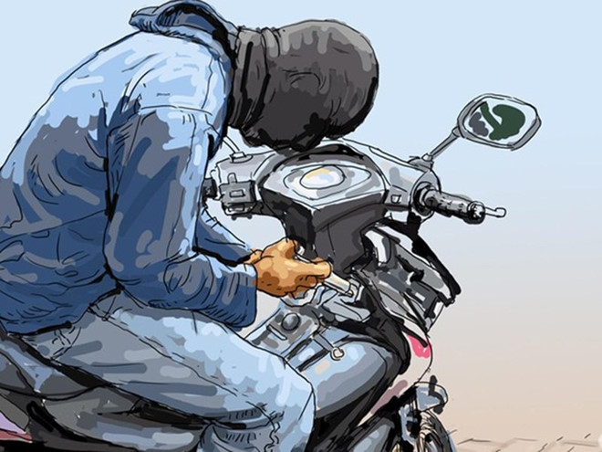 Trộm cắp xe máy