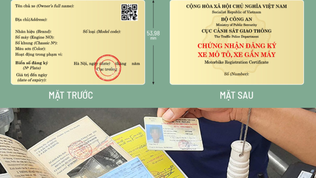 Vận Chuyển Xe Máy Cần Giấy Tờ Gì Kèm Theo?